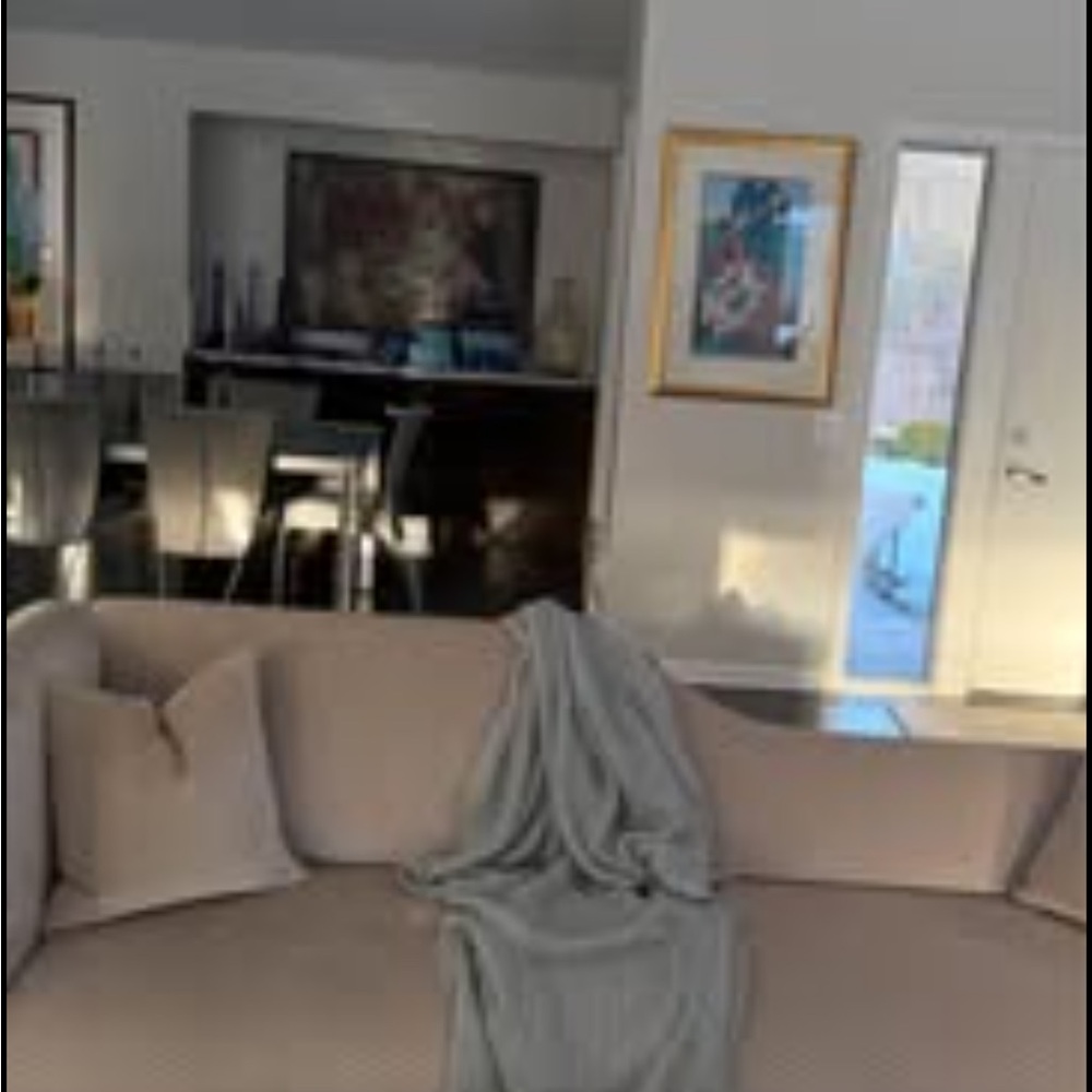 Upgrade your living space with a beautiful pair of custom made elegant couches 🩶